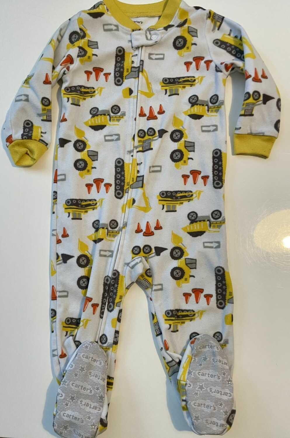 Lot of 5 footed fleece zip ups 2T , Kids 2T