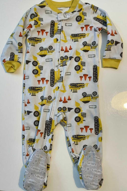 Lot of 5 footed fleece zip ups 2T , Kids 2T