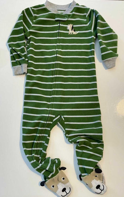 Lot of 5 footed fleece zip ups 2T , Kids 2T