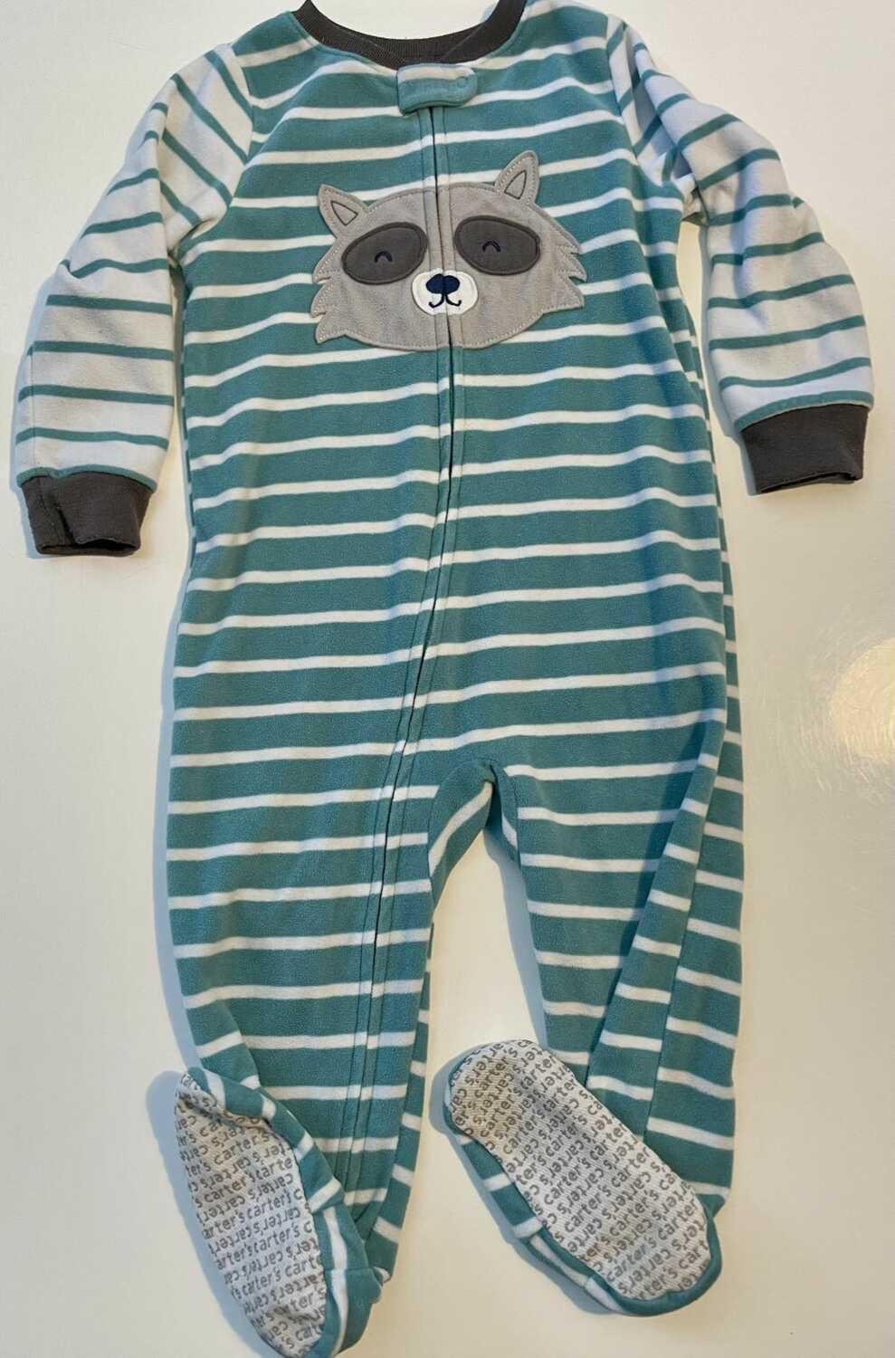 Lot of 5 footed fleece zip ups 2T , Kids 2T