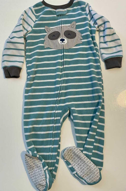 Lot of 5 footed fleece zip ups 2T , Kids 2T