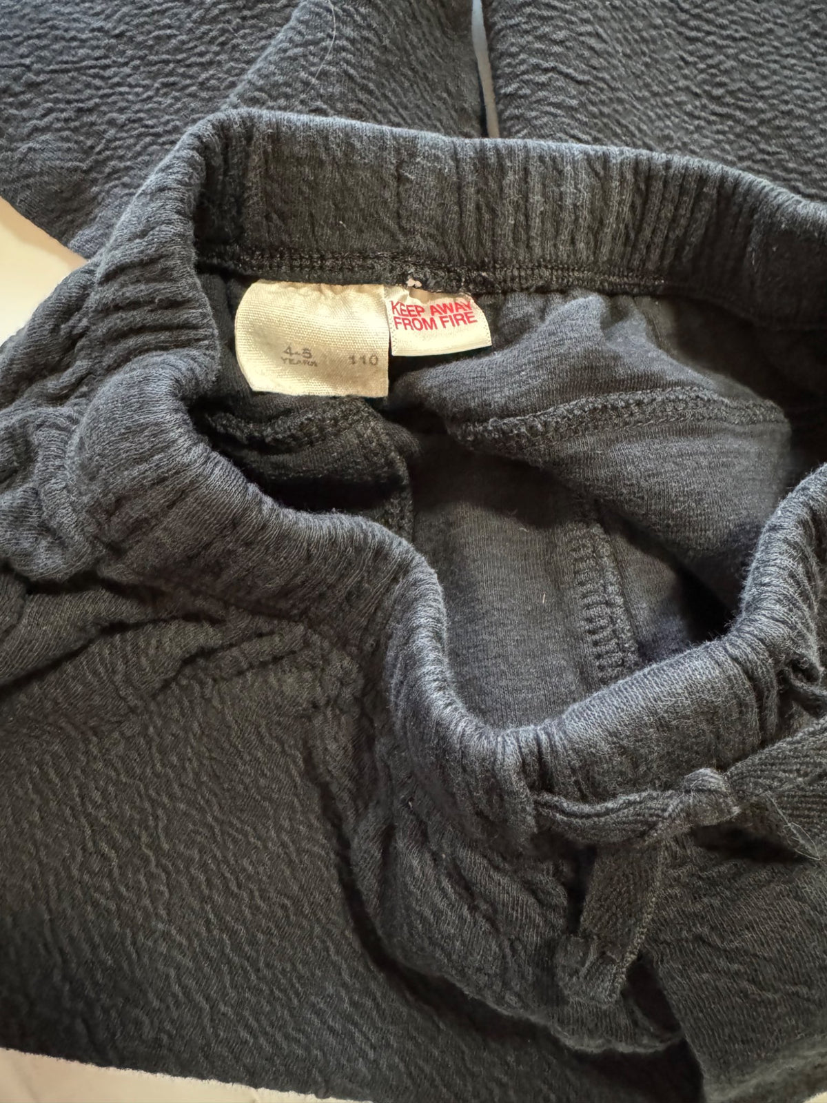 Zara boys pants size 4-5 years (black), Kids 4/4T