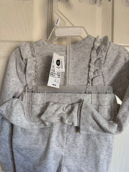 NWT Carters 6-9 M outfit (grey), Kids 9 Month (6-9M)