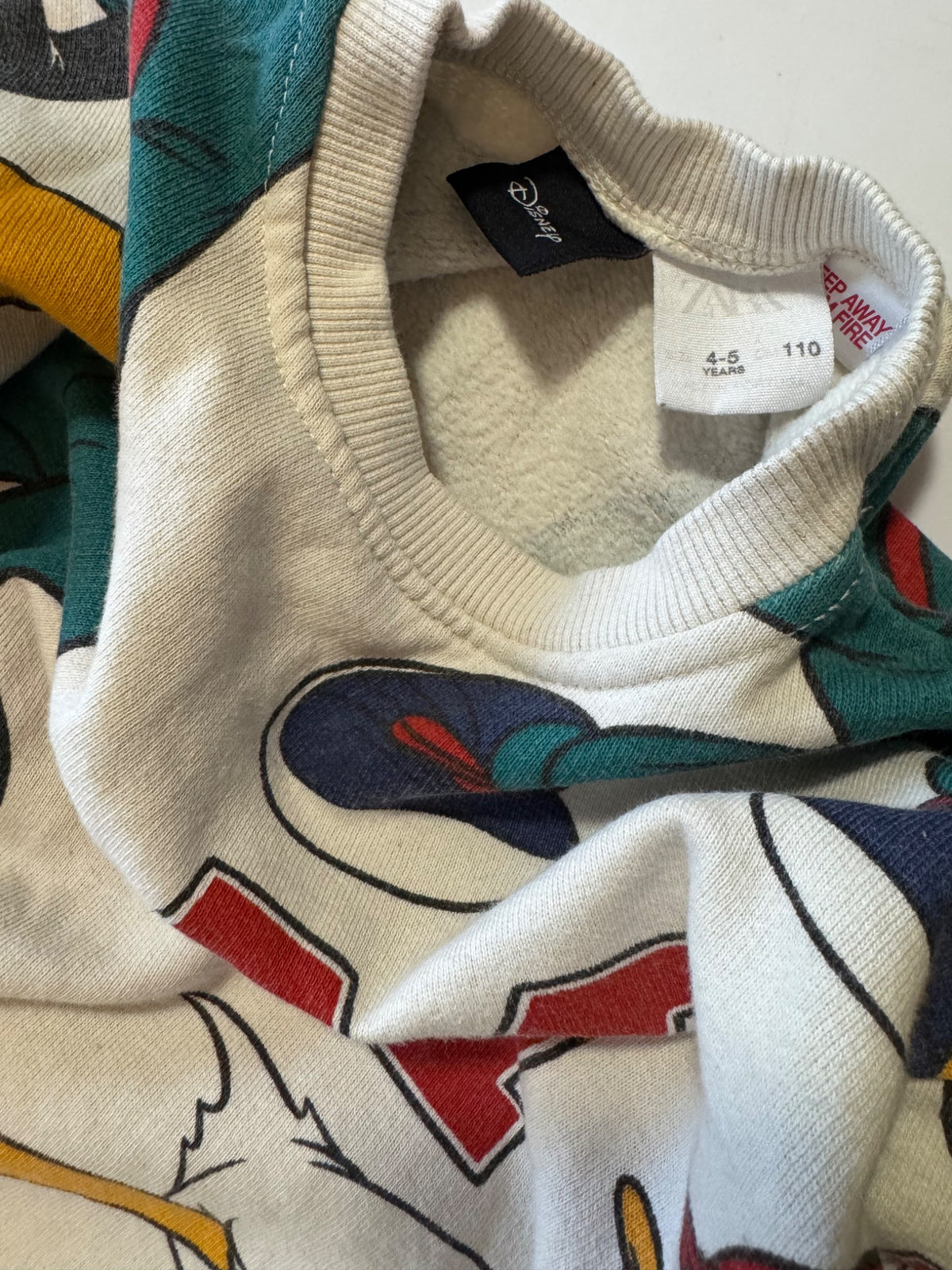 Zara Disney baseball sweat suit size 4-5 years , Kids 4/4T