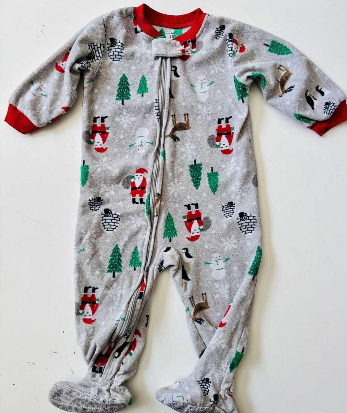 Lot of 3 Christmas jammies 12-18 month , Kids 18 Month (12-18M)
