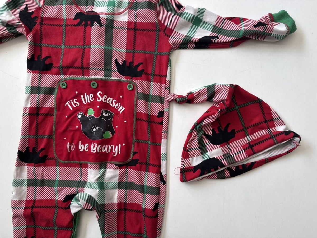 Lot of 3 Christmas jammies 12-18 month , Kids 18 Month (12-18M)