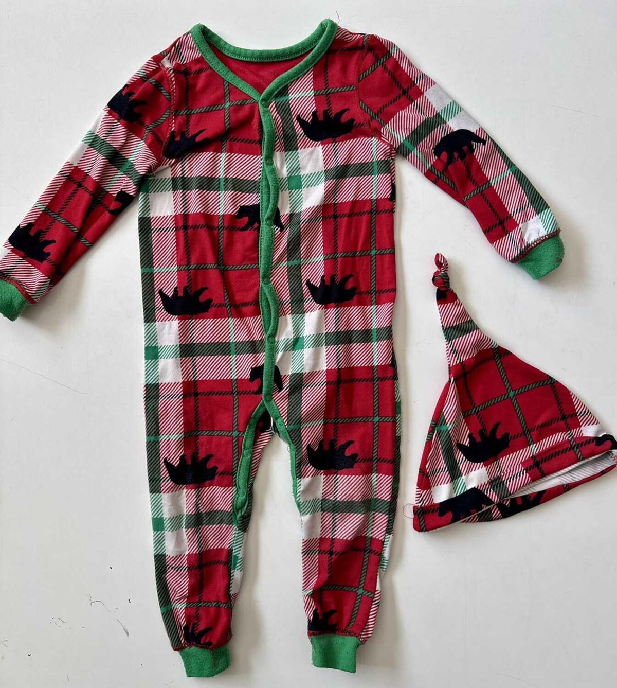 Lot of 3 Christmas jammies 12-18 month , Kids 18 Month (12-18M)