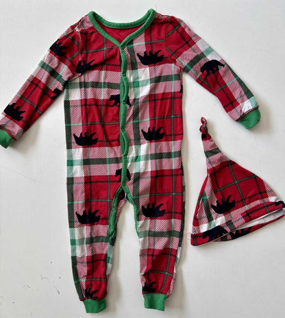 Lot of 3 Christmas jammies 12-18 month , Kids 18 Month (12-18M)