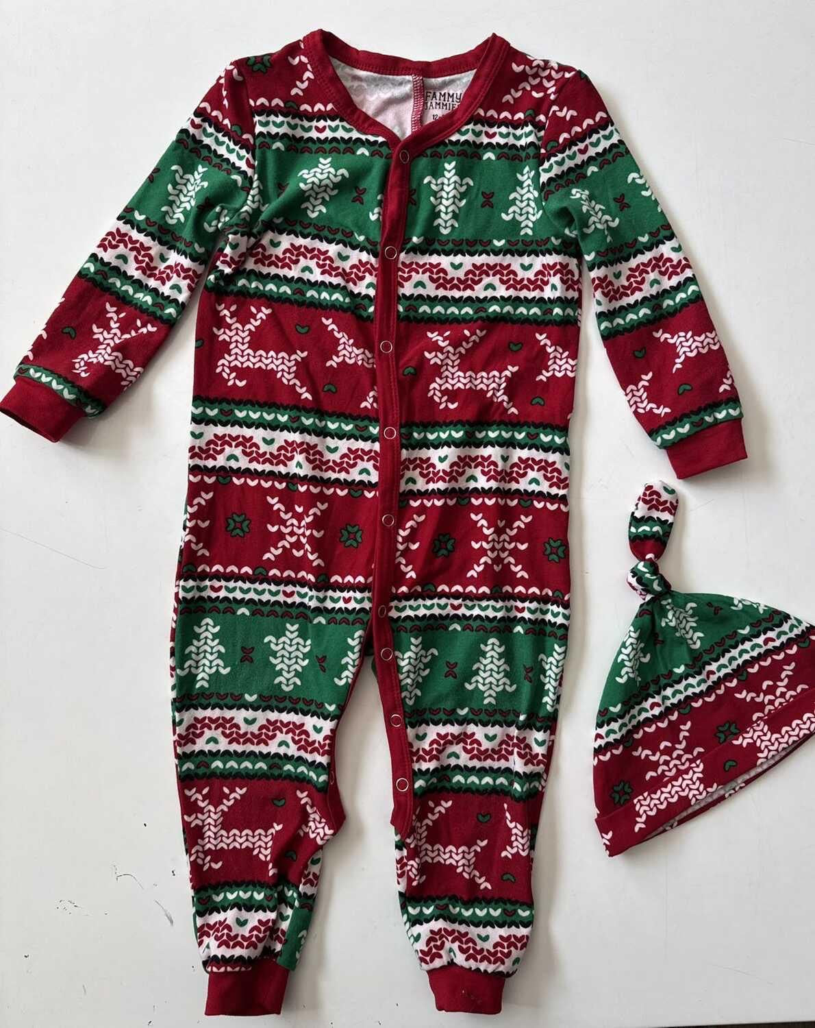 Lot of 3 Christmas jammies 12-18 month , Kids 18 Month (12-18M)