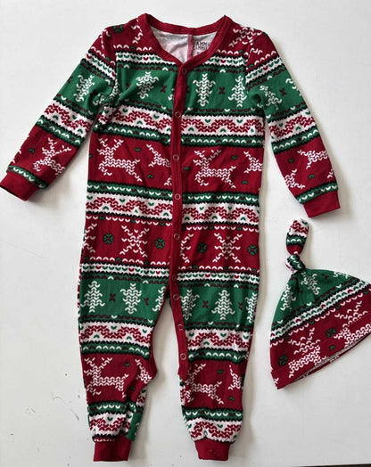 Lot of 3 Christmas jammies 12-18 month , Kids 18 Month (12-18M)