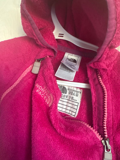 The North Face 3-6 M fleece bunting (pink), Kids 6 Month (3-6M)