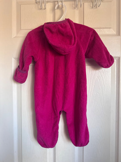 The North Face 3-6 M fleece bunting (pink), Kids 6 Month (3-6M)