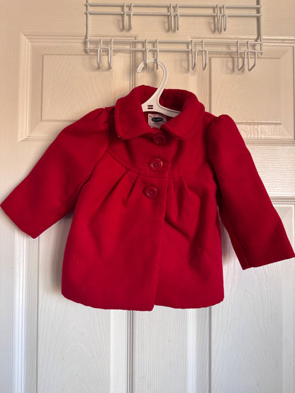 Old Navy 6-12 M peacoat (red), Kids 9 Month (6-9M)
