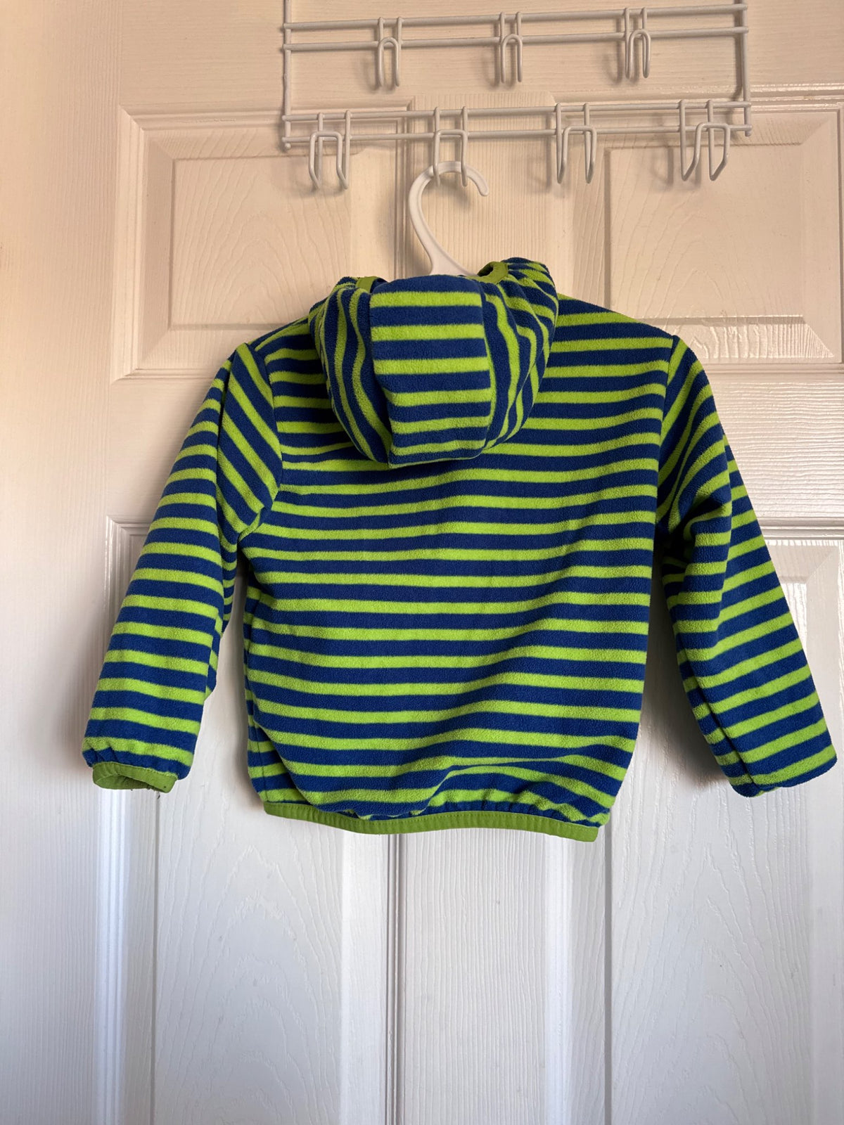 The North Face 12-18 M reversible coat (blue/lime green), Kids 18 Month (12-18M)