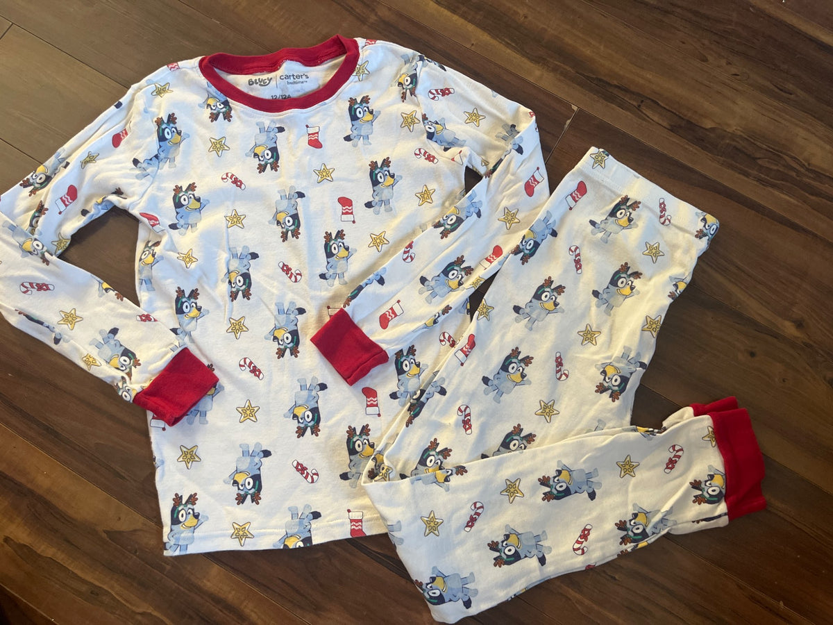 Carters Bluey pajamas , Kids 12