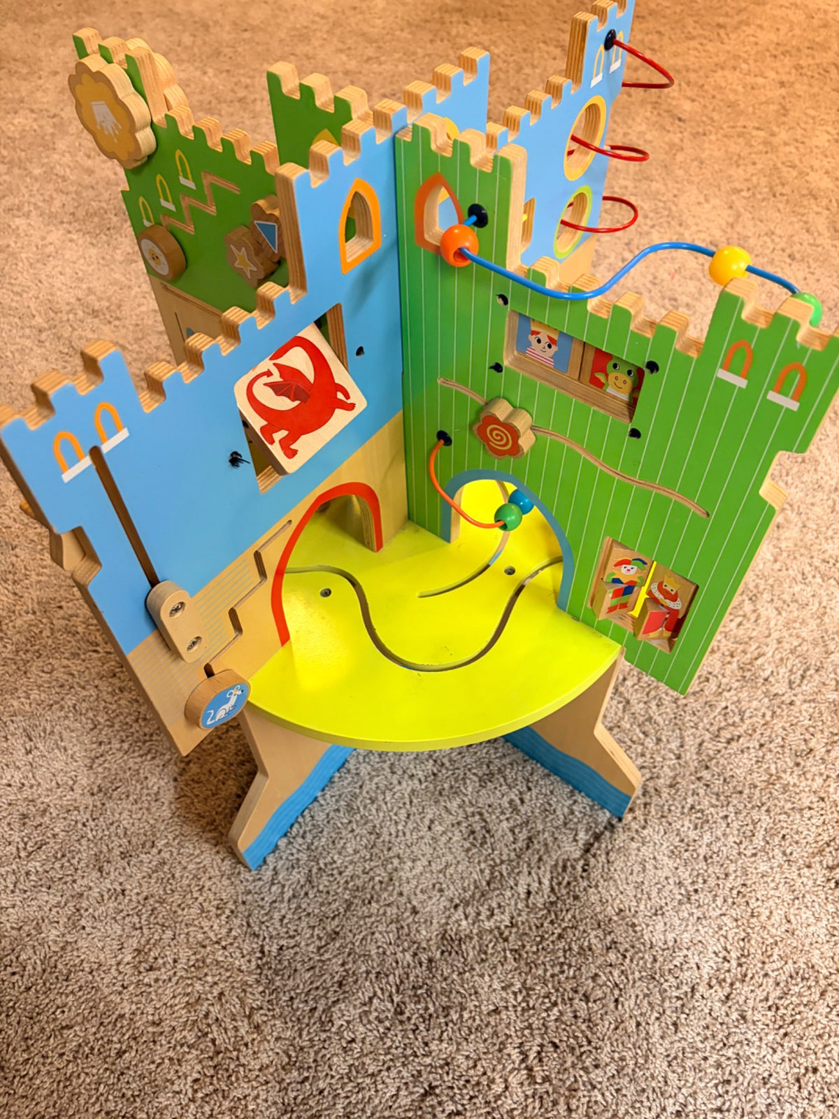 Wooden Castle Toy