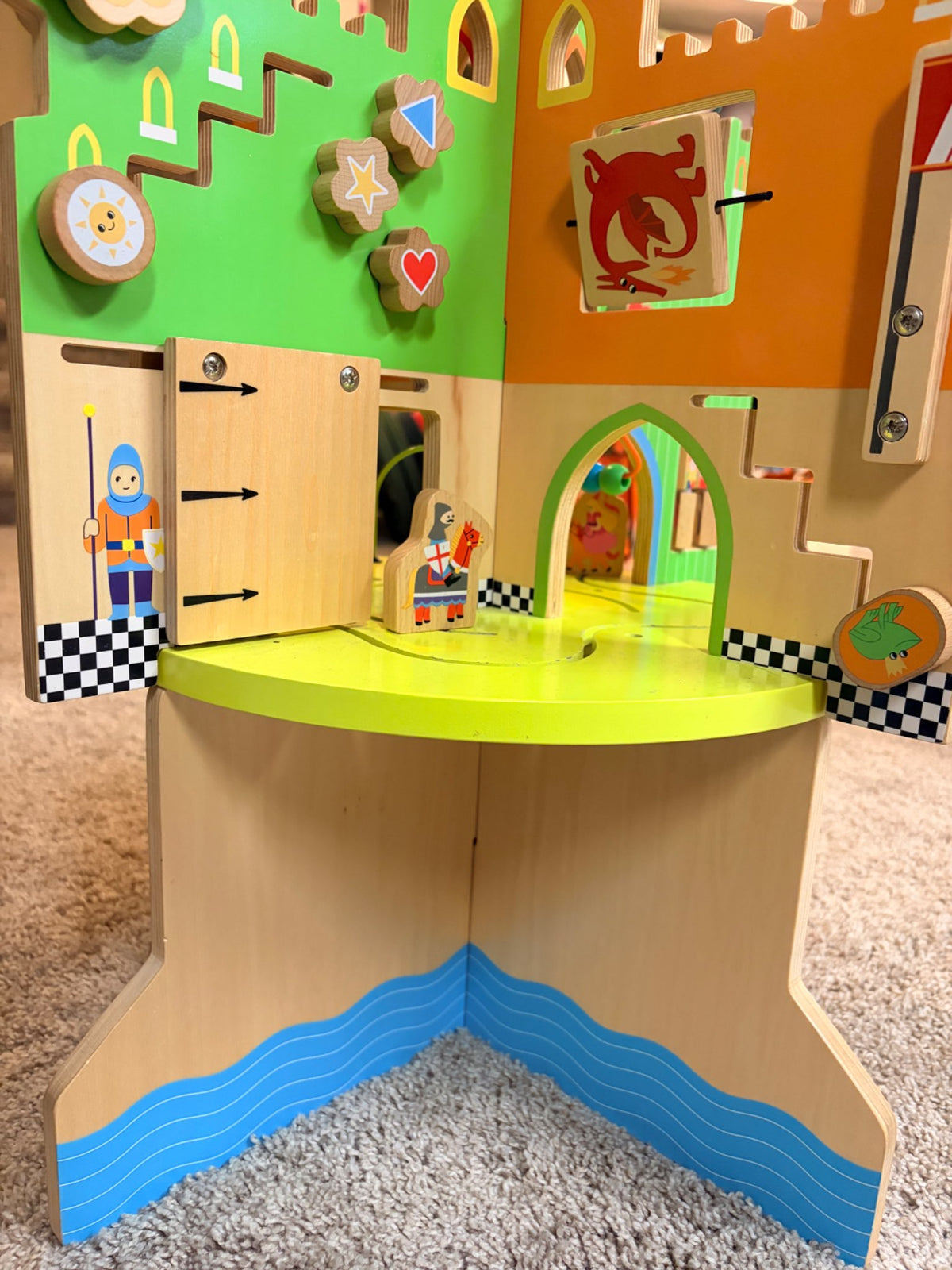 Wooden Castle Toy
