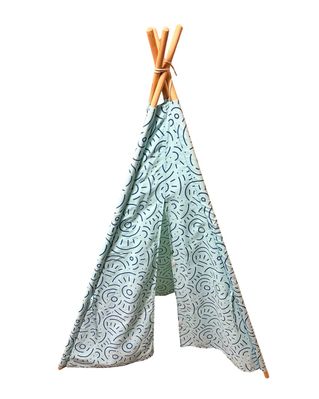 Wood & Fabric Kids Teepee