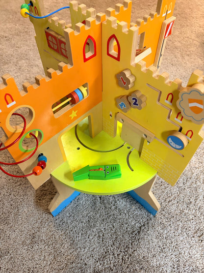 Wooden Castle Activity Toy