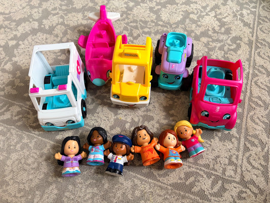 Fisher-Price Little People Barbie Vehicle Set