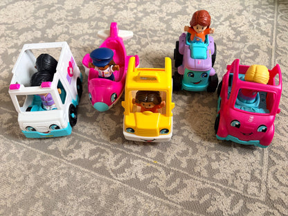 Fisher-Price Little People Barbie Vehicle Set