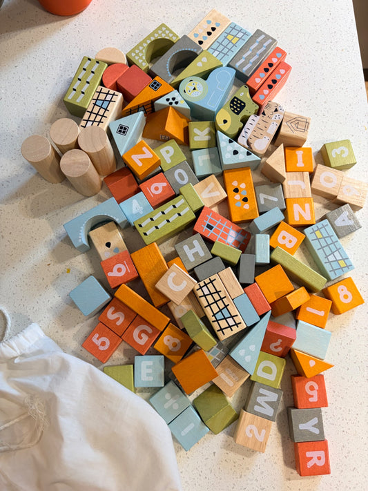 Coco Village Wooden Block Set