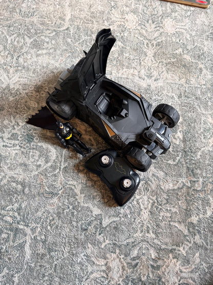 Remote Control Batmobile and Batman