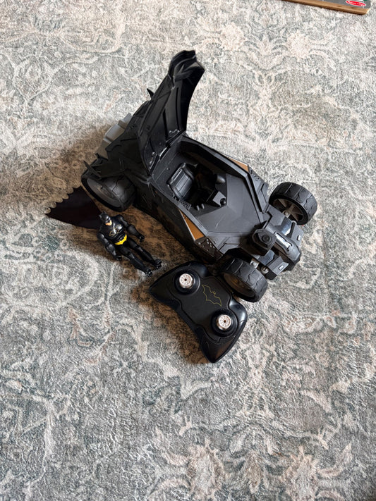 Remote Control Batmobile and Batman