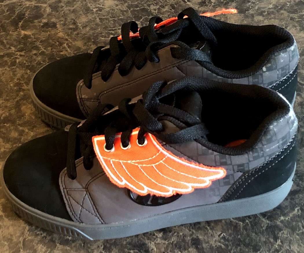 Dark Heelys, Shoes 6 (Big Kids:8–12yr)