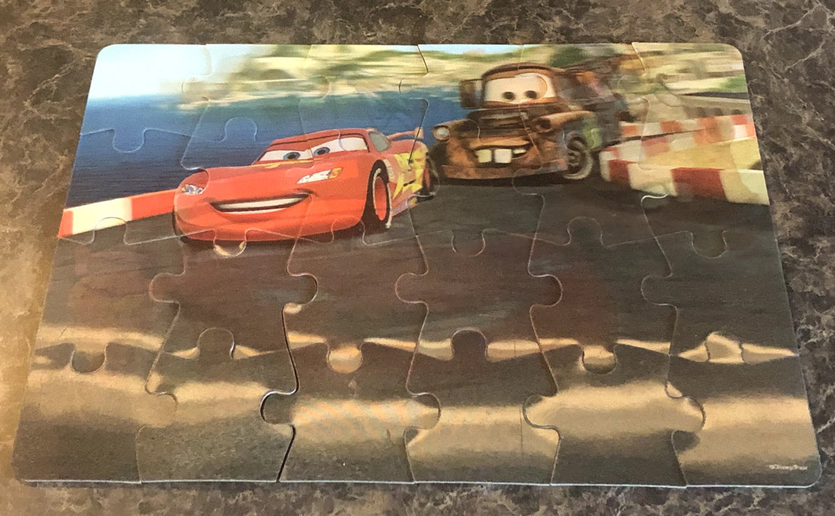Cars lenticular puzzle