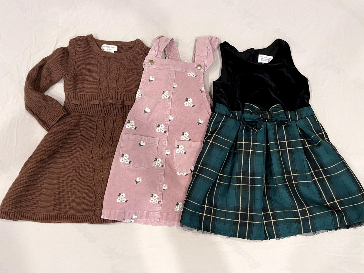 Dress Bundle size 4T, Kids 4/4T