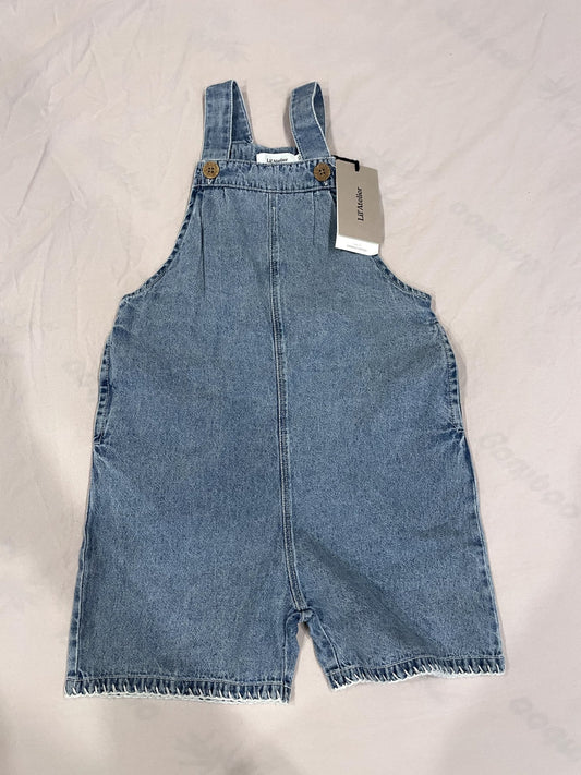Lil Atelier overall shorts, Kids 4/4T
