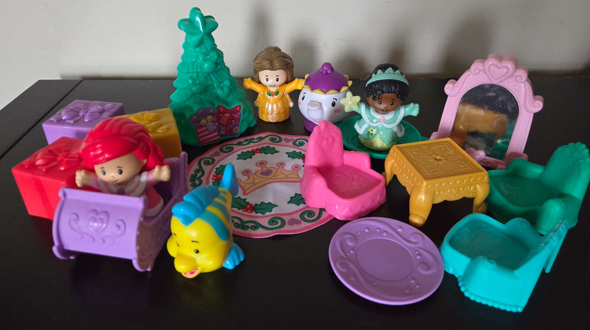 Little People Disney Princess Ariel Tiana & Belle
