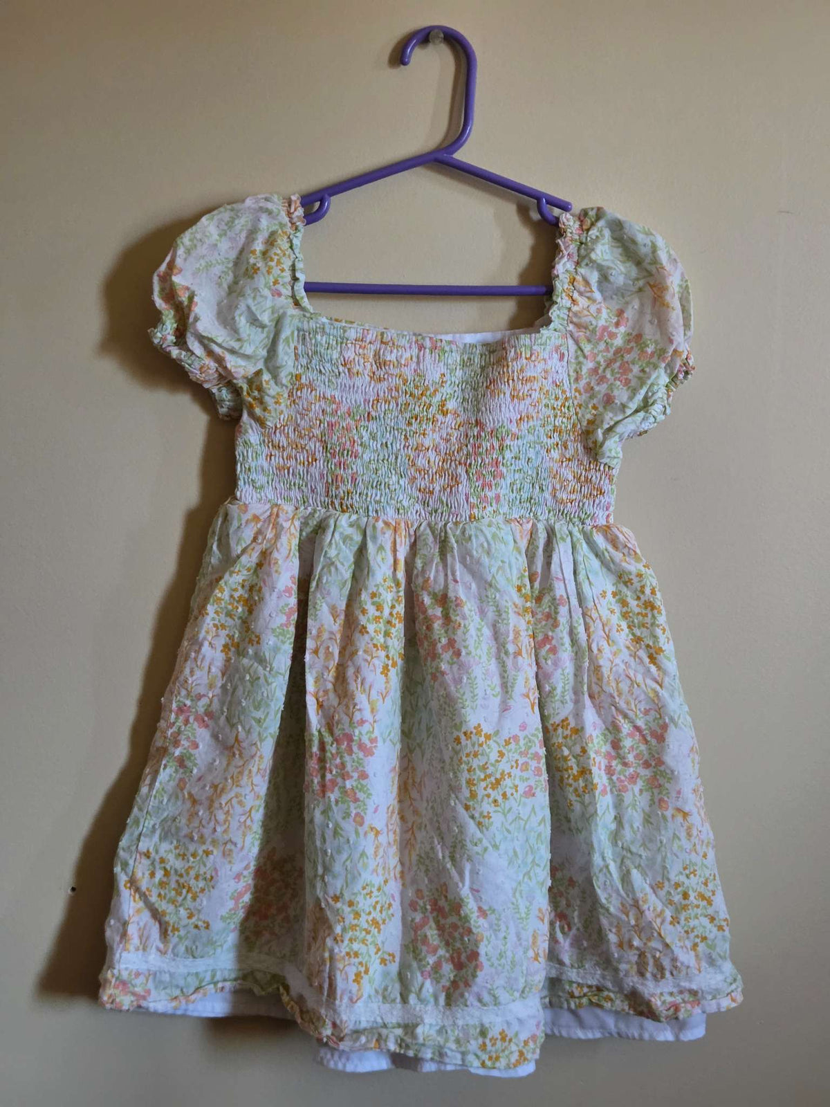 Cupcakes and Cashmere Puff Sleeve Dress 4-5, Kids 4/4T