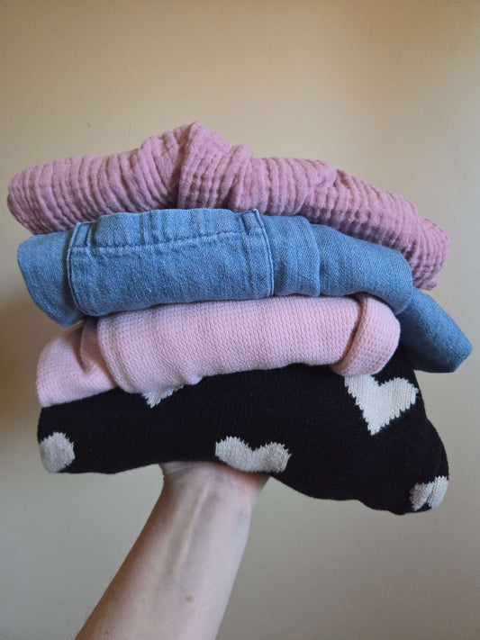 Girls Dress / Cardigan Bundle Size 4-5, Kids 4/4T