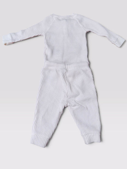 3-6m waffle matching set , Kids 6 Month (3-6M)