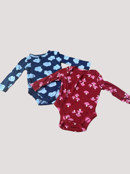 Long sleeve body suit bundle 3-6m , Kids 6 Month (3-6M)