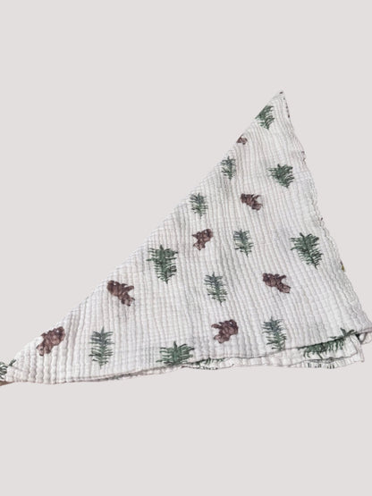 Muslin swaddle/receiving blanket bundle