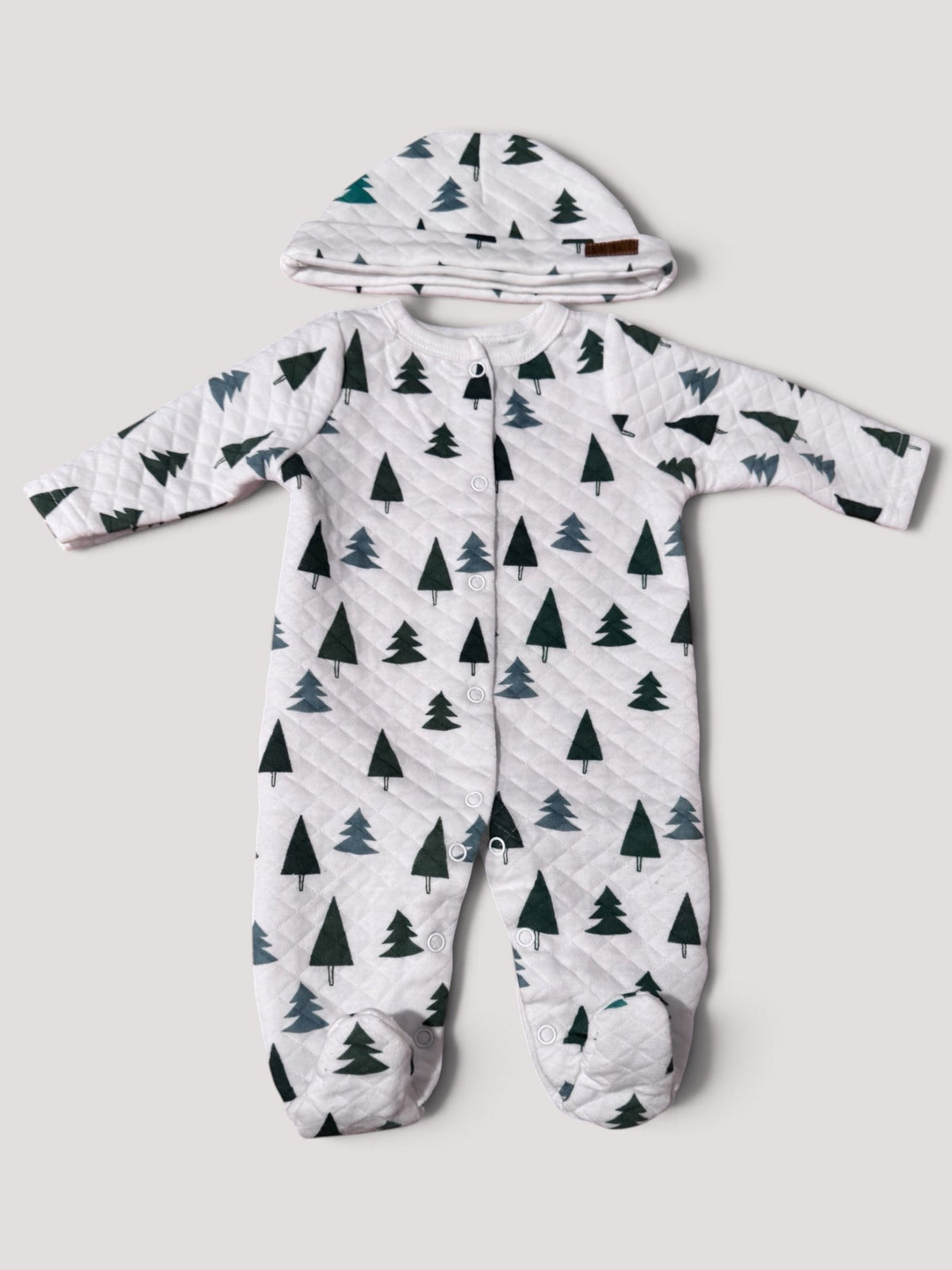 0-3m onesie with matching toque, Kids 3 Month (0-3M)