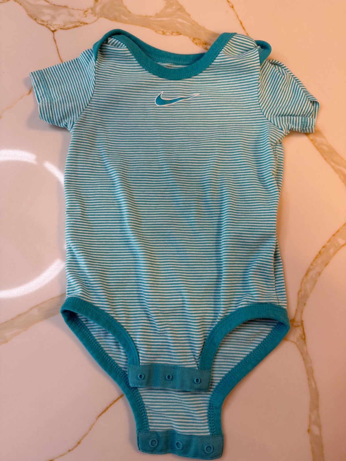 Blue Nike top 12month