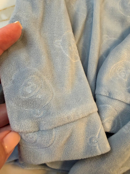Huggies blue fleece outfit , Kids 9 Month (6-9M)
