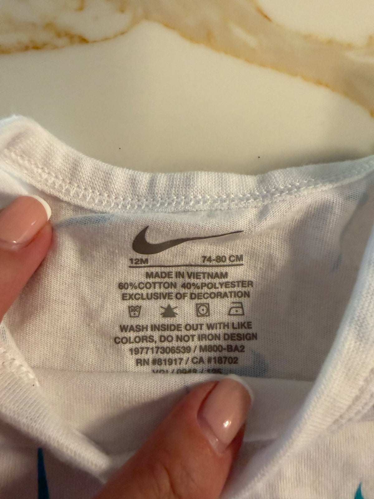 Nike outfit 12 month (top and shorts), Kids 12 Month (9-12M)