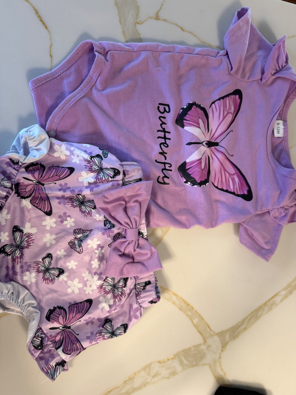 Butterfly outfit - 9-12month , Kids 12 Month (9-12M)