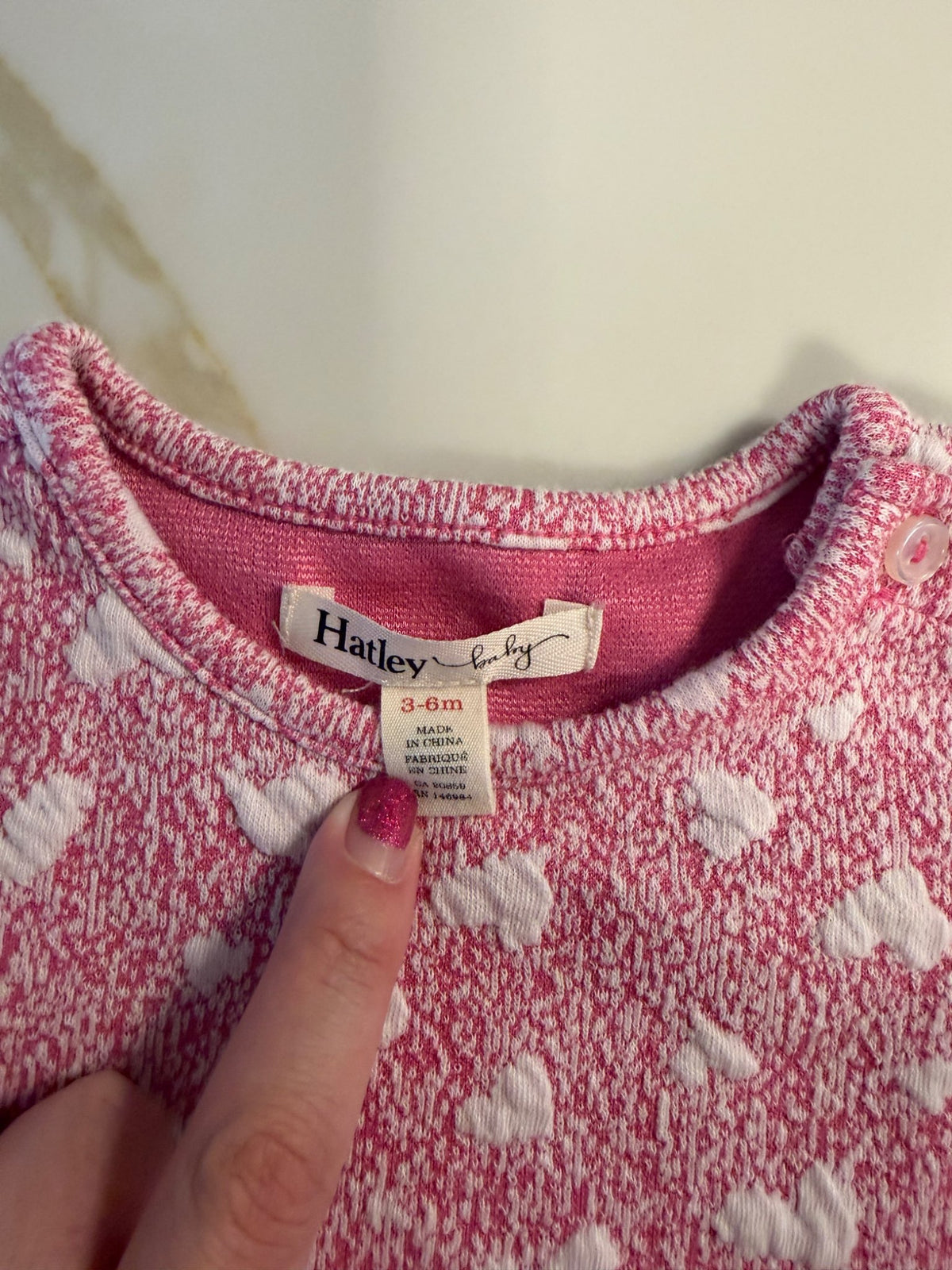 Pink dress, Kids 6 Month (3-6M)