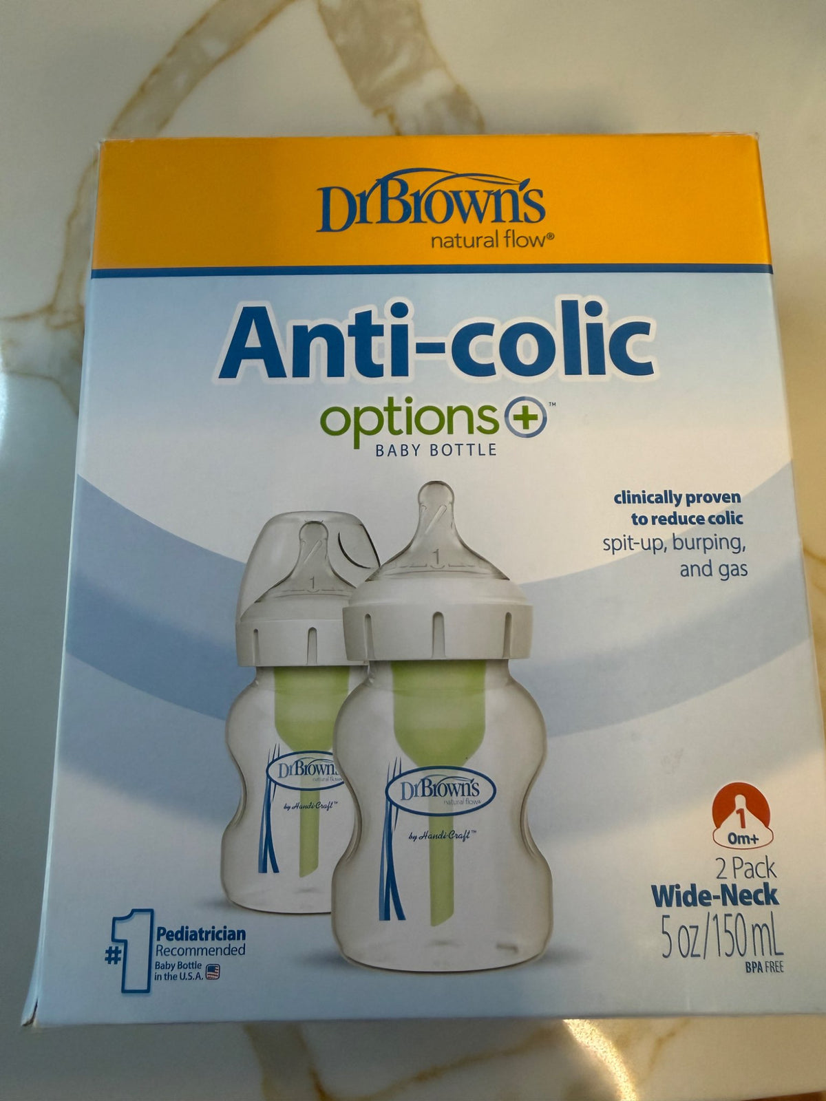 Dr brown Anti-colic bottles new in box