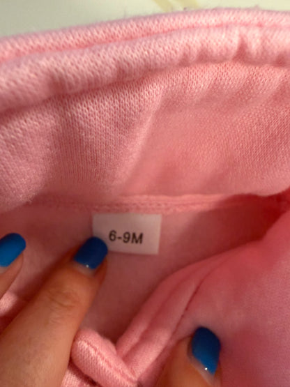 Pink jacket with hat 6-9month , Kids 9 Month (6-9M)