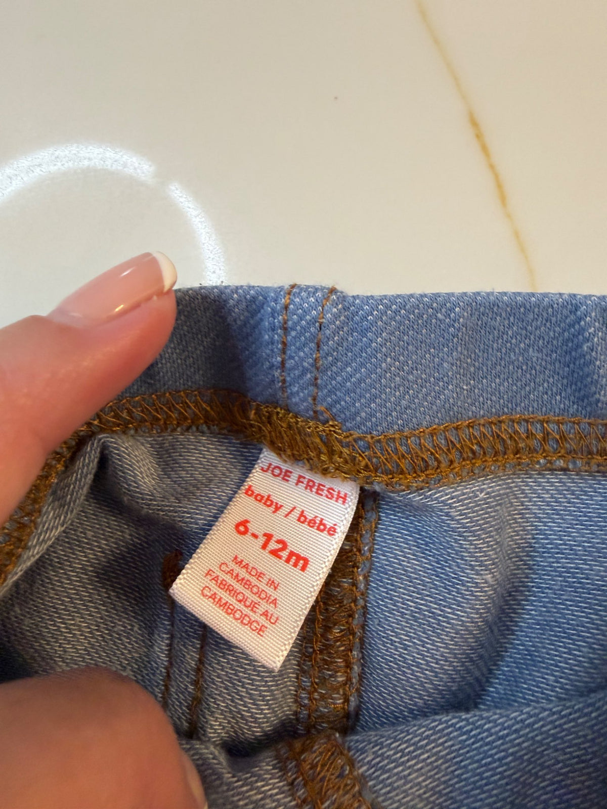 Baby pants - 2 pairs , Kids 6 Month (3-6M)