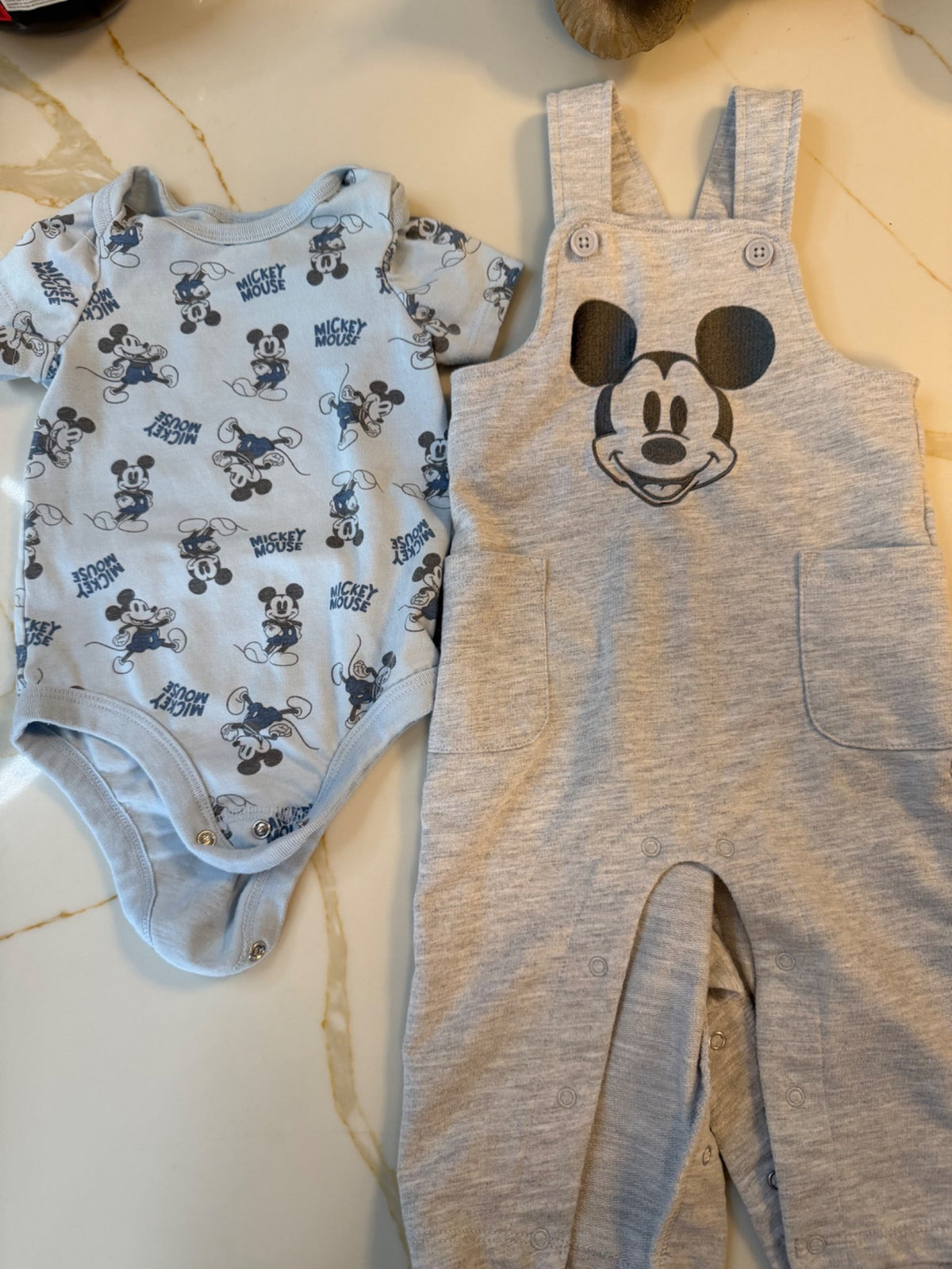 Mickey overalls 9-12month
