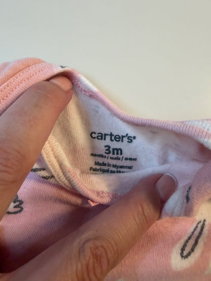 Easter pink top 3month , Kids 3 Month (0-3M)
