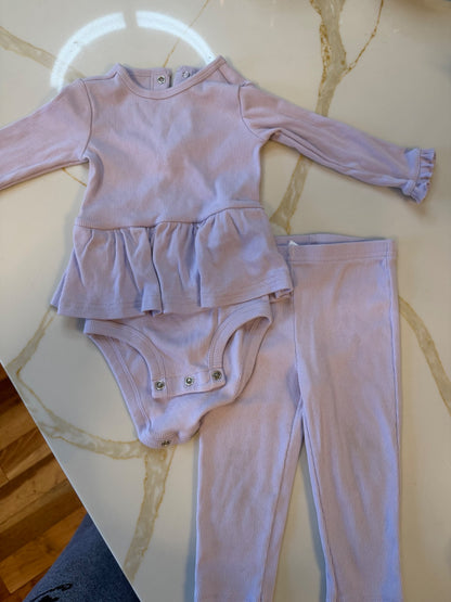 Purple dress 12month outfit - carters , Kids 12 Month (9-12M)